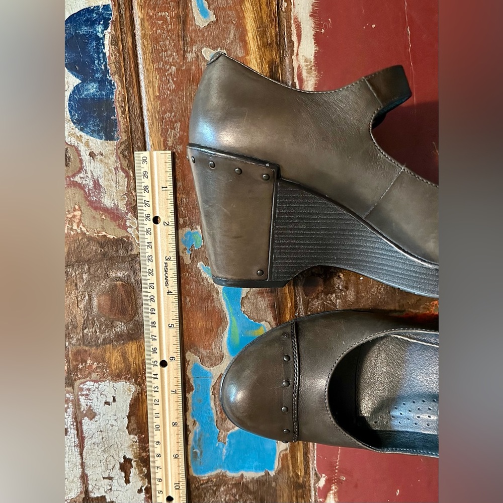 Dansko Leather Platform Maryjane - Picture 3 of 8